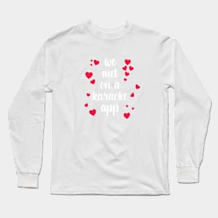 Jon and Rachel Long Sleeve T-Shirt